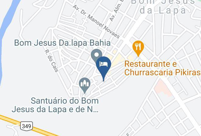 Bom Jesus Da Lapa - Hotel Palmeira Maps
