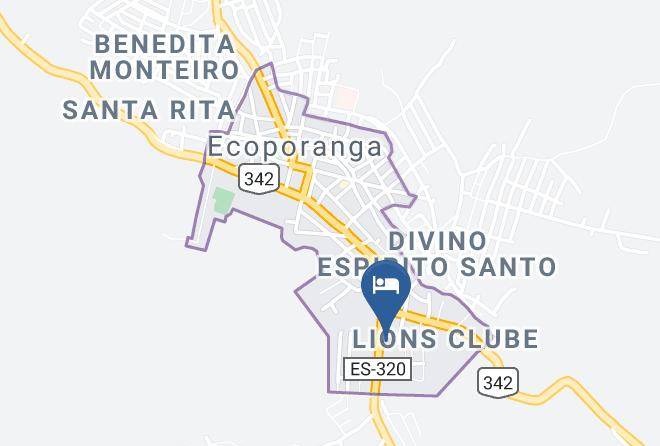 Ecoporanga - Hotel Palmeiras Maps