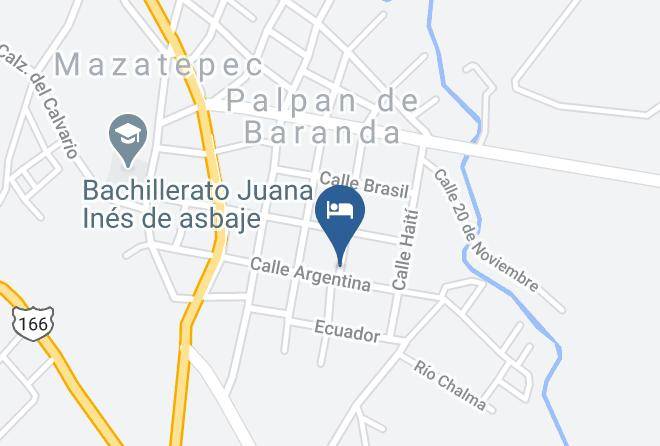 Mazatepec - Hotel Palmeiras Maps