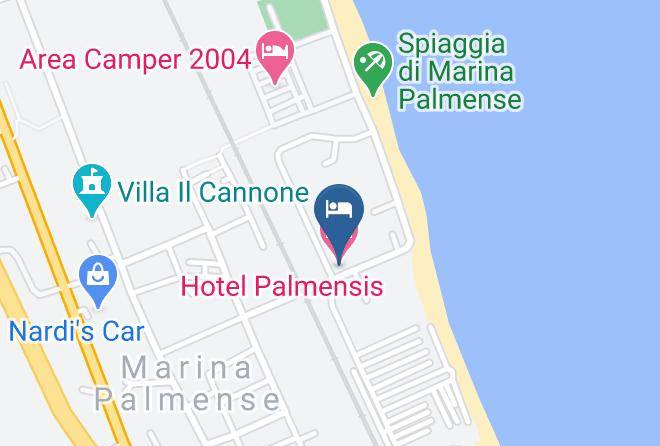 Fermo - Hotel Palmensis Maps