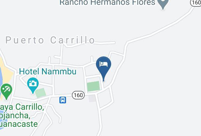 Hojancha - Hotel Palmeras Carrillo Beach Maps