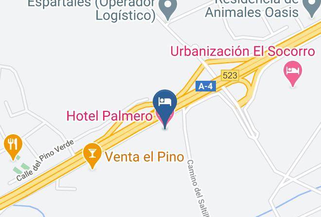 Seville - Hotel Palmero Maps
