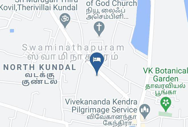 Kanniyakumari - Hotel Palmyra Grand Suite Kanyakumari Maps