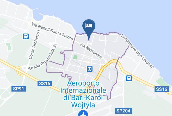 Bari - Hotel Palumbo Srl Maps