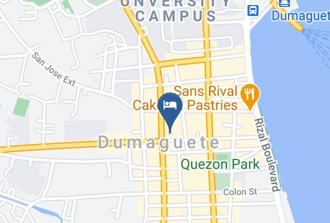 Negros Oriental - Hotel Palwa Maps