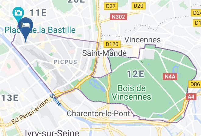 Paris - Hotel Palym Maps