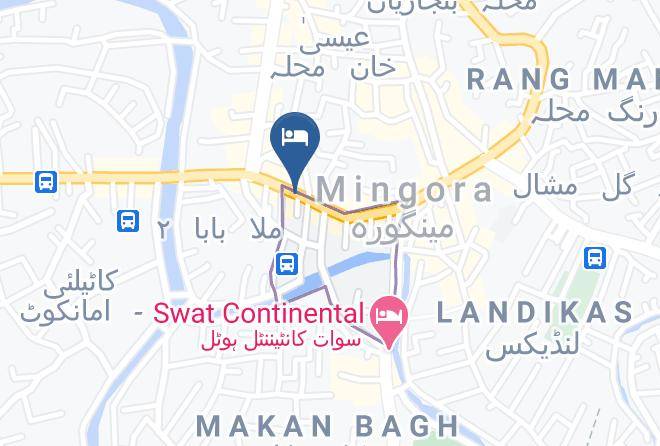 Peshawar - Hotel Pameer Maps