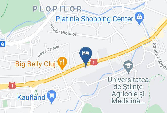 Cluj Napoca - Hotel Pami Maps