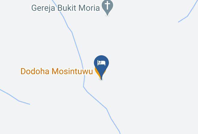 Poso Regency - Hotel Pamona Indah Maps