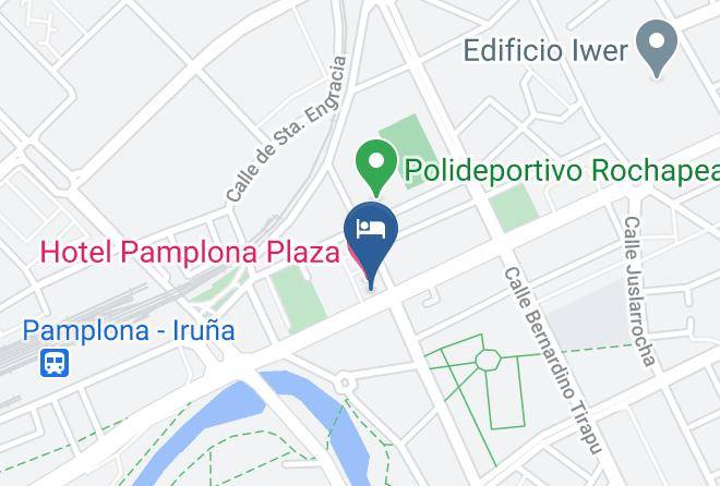 Navarra - Hotel Pamplona Plaza Maps