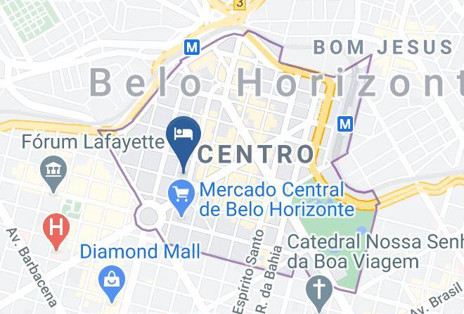 Belo Horizonte - Hotel Pampulha Palace Maps