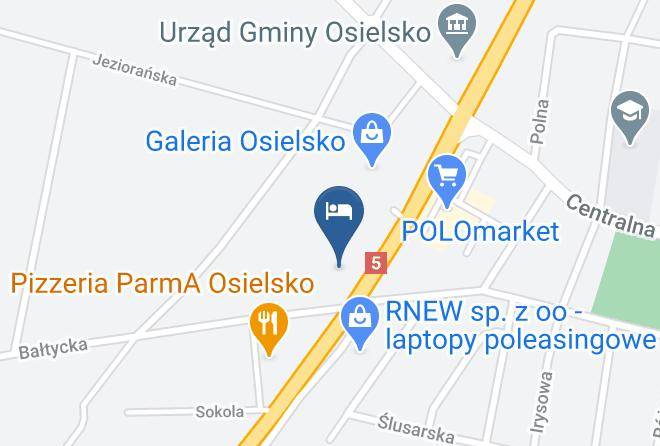 Bydgoski - Hotel Pan Tadeusz Maps
