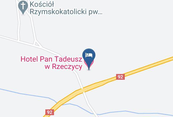 Swiebodzinski - Hotel Pan Tadeusz W Rzeczycy Maps
