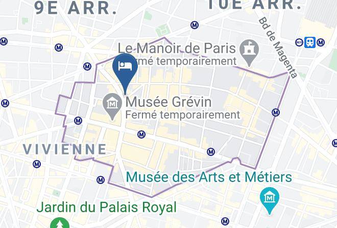 Paris - Hotel Panache Paris Maps