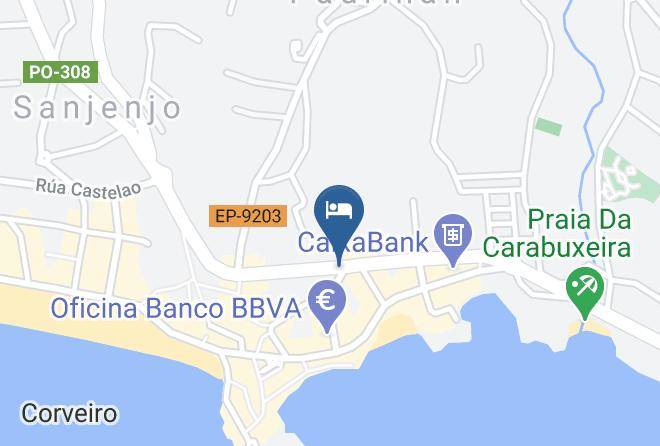 Pontevedra - Hotel Panadeiramar Sanxenxo Maps