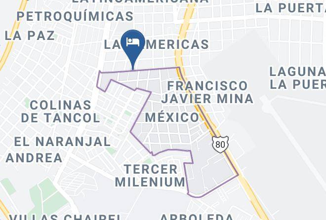 Tampico - Hotel Panama 510 Maps