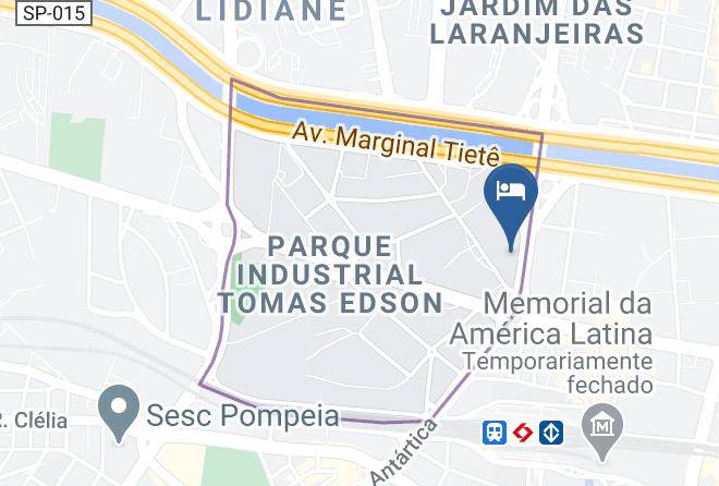 Sao Paulo Barra Funda - Hotel Panamby Sao Paulo Maps