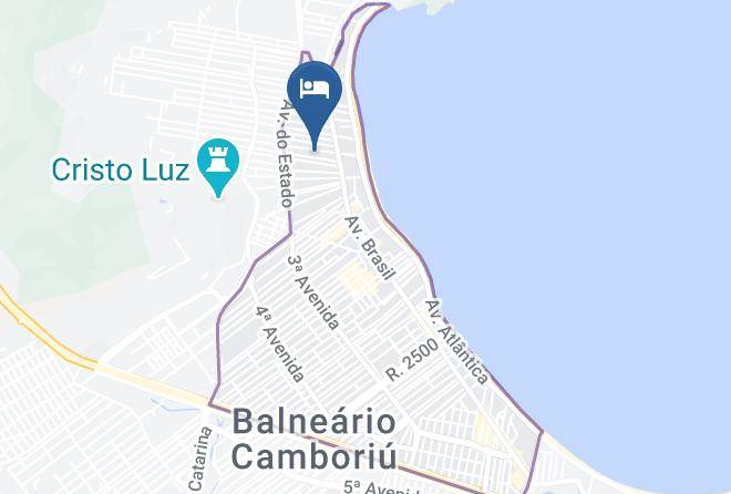 Balneario Camboriu - Hotel Panamerican Maps