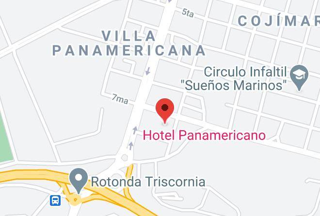 Hotel Panamericano Map