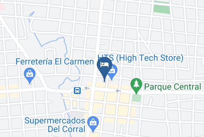 Siguatepeque - Hotel Panamericano Maps