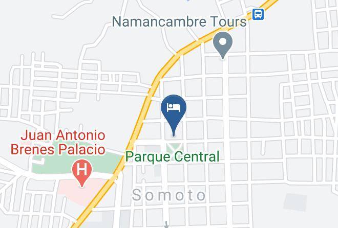 Somoto - Hotel Panamericano Maps
