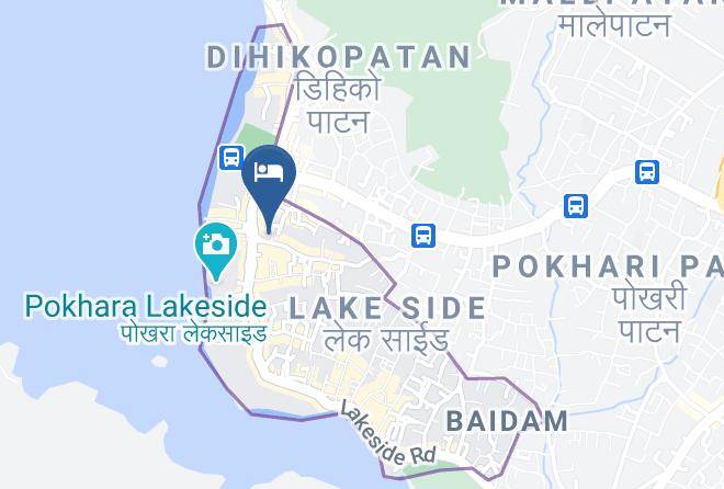 Pokhara - Hotel Panas Maps