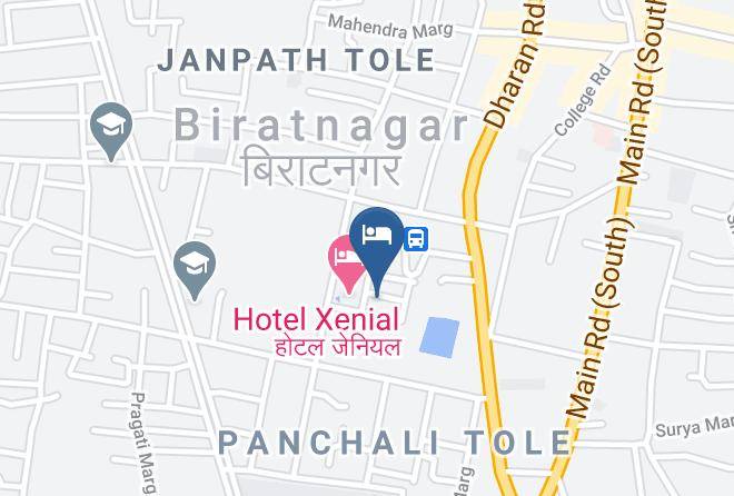 Biratnagar - Hotel Panchali Maps