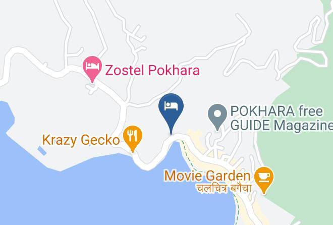 Pokhara - Hotel Panchhi Pvt Ltd Maps