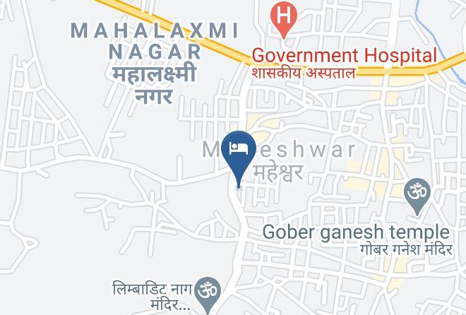 Maheshwar - Hotel Panchratn Palace Maps