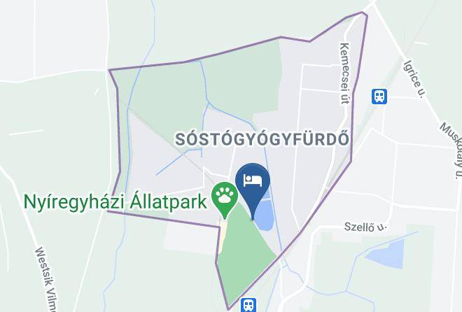Nyiregyhaza - Hotel Pangea Maps