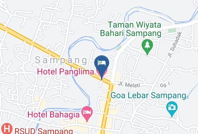 Sampang Regency - Hotel Panglima Maps