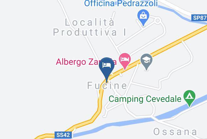 Trento - Hotel Pangrazzi Maps