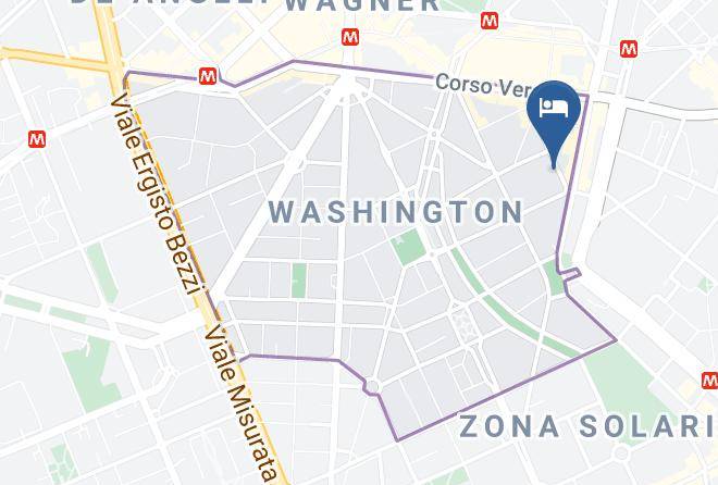 Milan - Hotel Panizza Maps