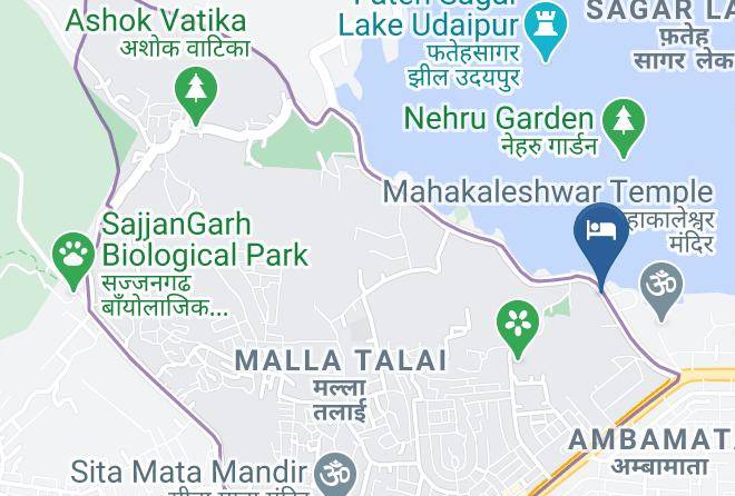 Udaipur - Panna Vilas Palace Best Hotel In Udaipur Maps