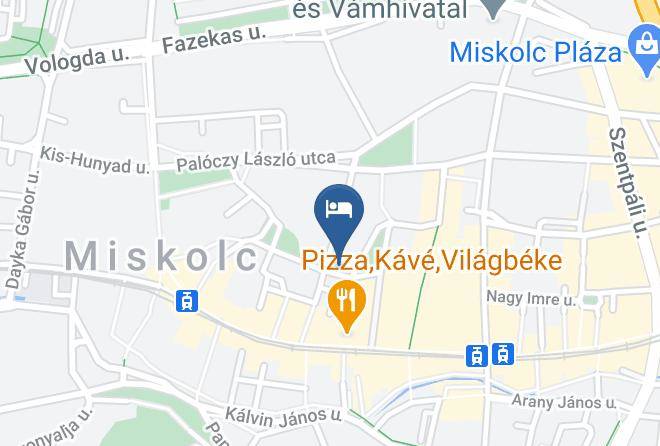 Miskolc - Hotel Pannonia Maps