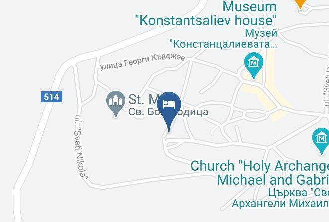 Veliko Tarnovo - Hotel Panorama Arbanasi Maps