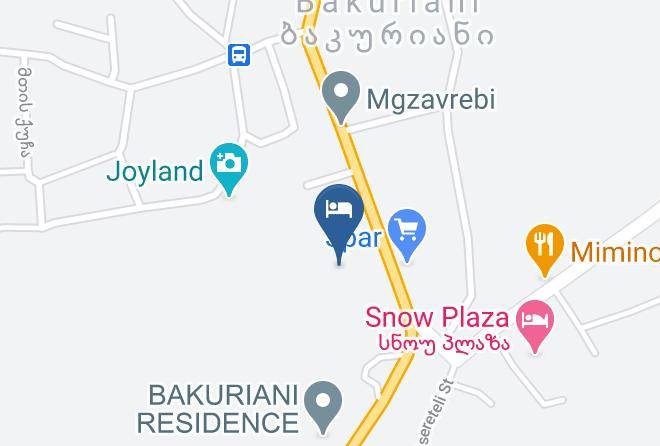 Borjomi - Hotel Panorama Bakuriani Maps