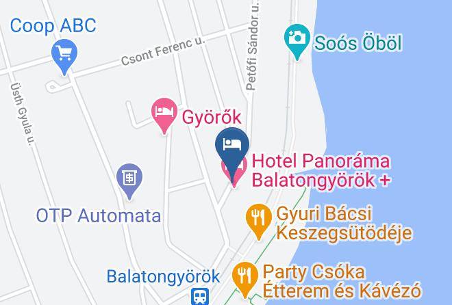 Balatongyorok - Hotel Panorama Balatongyorok Maps