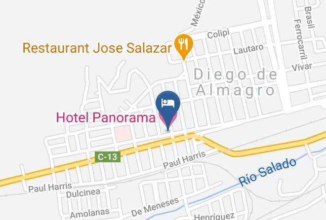 Chanaral Province - Hotel Panorama Maps