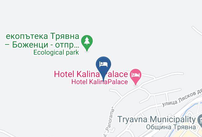 Tryavna - Hotel Panorama Maps