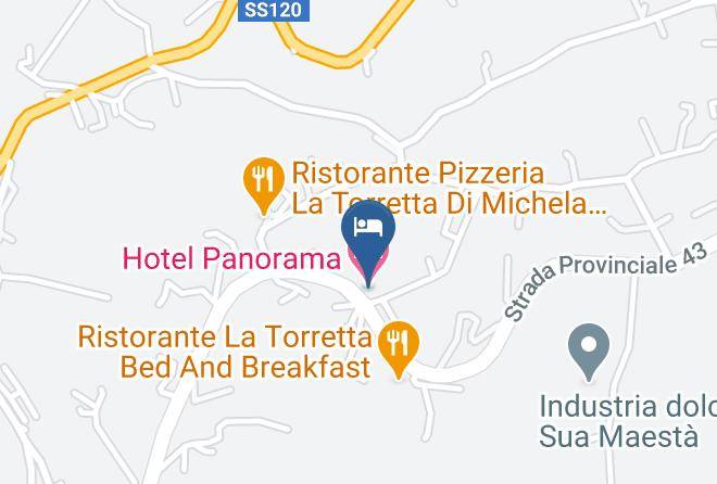 Enna - Hotel Panorama Cosia Maps