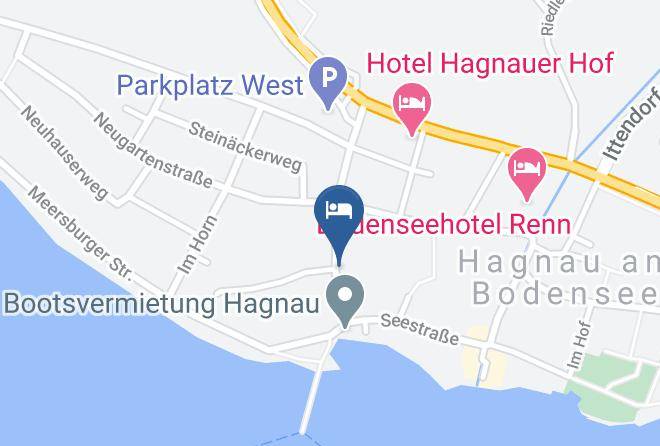 Bodenseekreis - Hotel Panorama Garni Maps