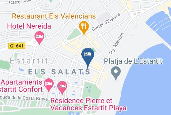 Girona - Hotel Panorama Maps