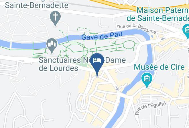 Hautes Pyrenees - Hotel Panorama Maps