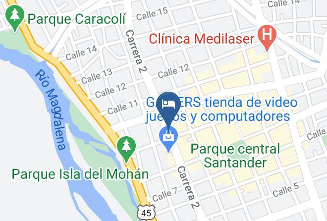 Neiva - Hotel Panorama Neiva Maps