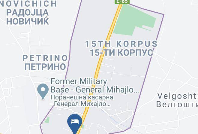Ohrid - Hotel Panorama Maps