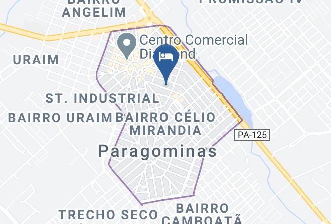 Paragominas - Hotel Panorama Paragominas Maps