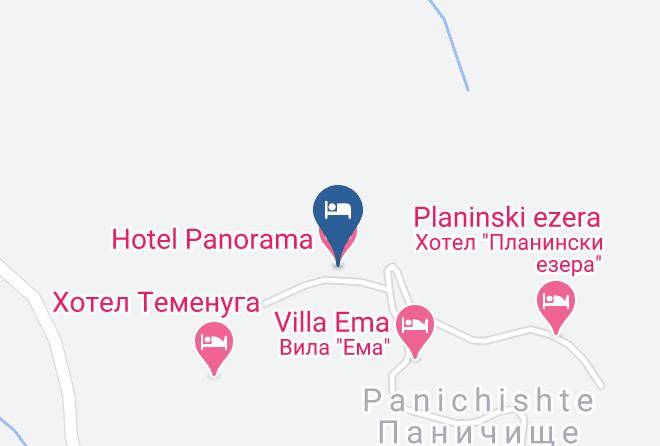 Sapareva Banya - Hotel Panorama Maps