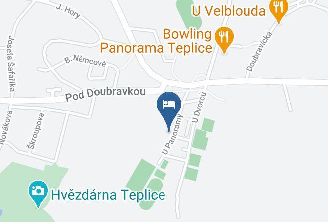 Teplitz - Hotel Panorama Maps