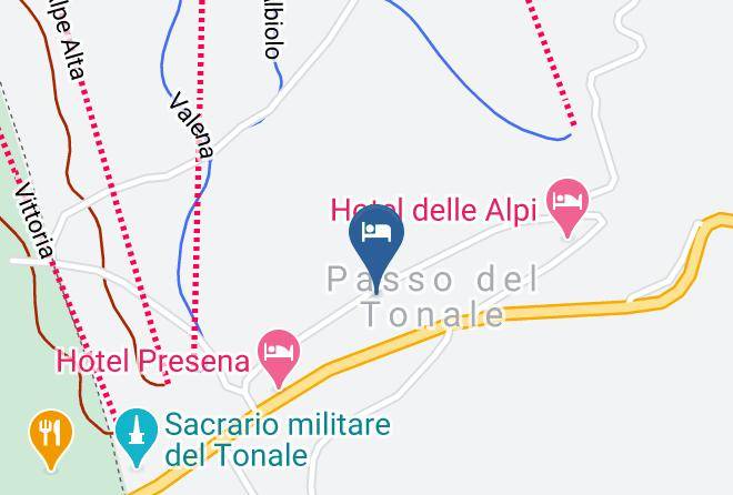 Trento - Hotel Panorama Maps